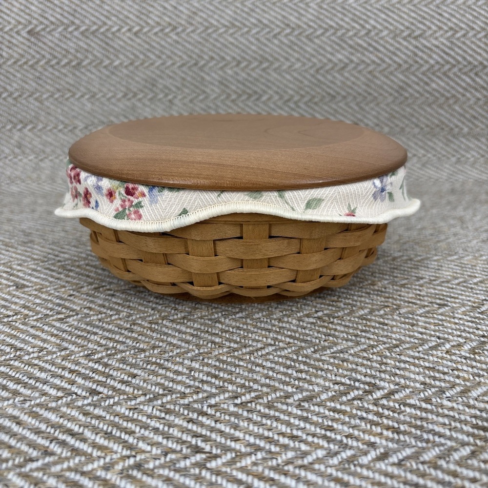 Longaberger 2003 Horizon of Hope Breast Cancer Basket Combo